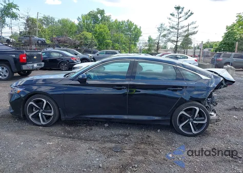 2021 Honda Accord Sport из США, поврежденный, VIN 1HGCV2F38MA005315